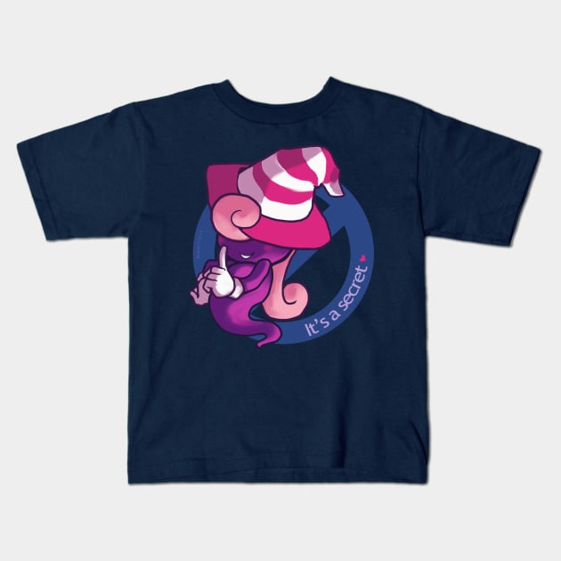 It's a secret Kids T-Shirt by Mikoto